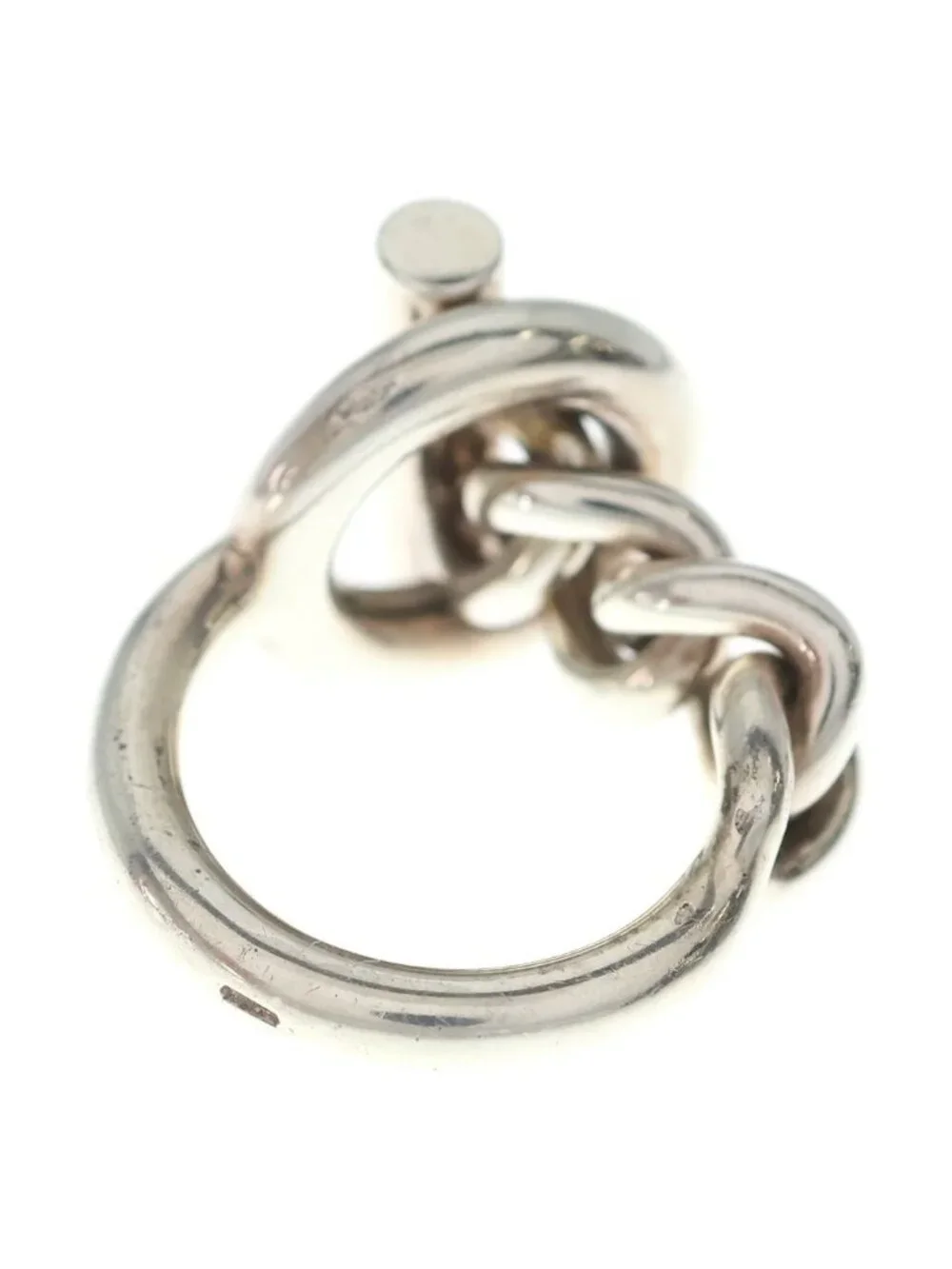 Hermes Croisette Ring Silver